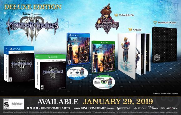 Kingdom Hearts III Deluxe Edition